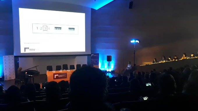 Antoni Tolmos inaugurates the International Education and Technology Congress 2018