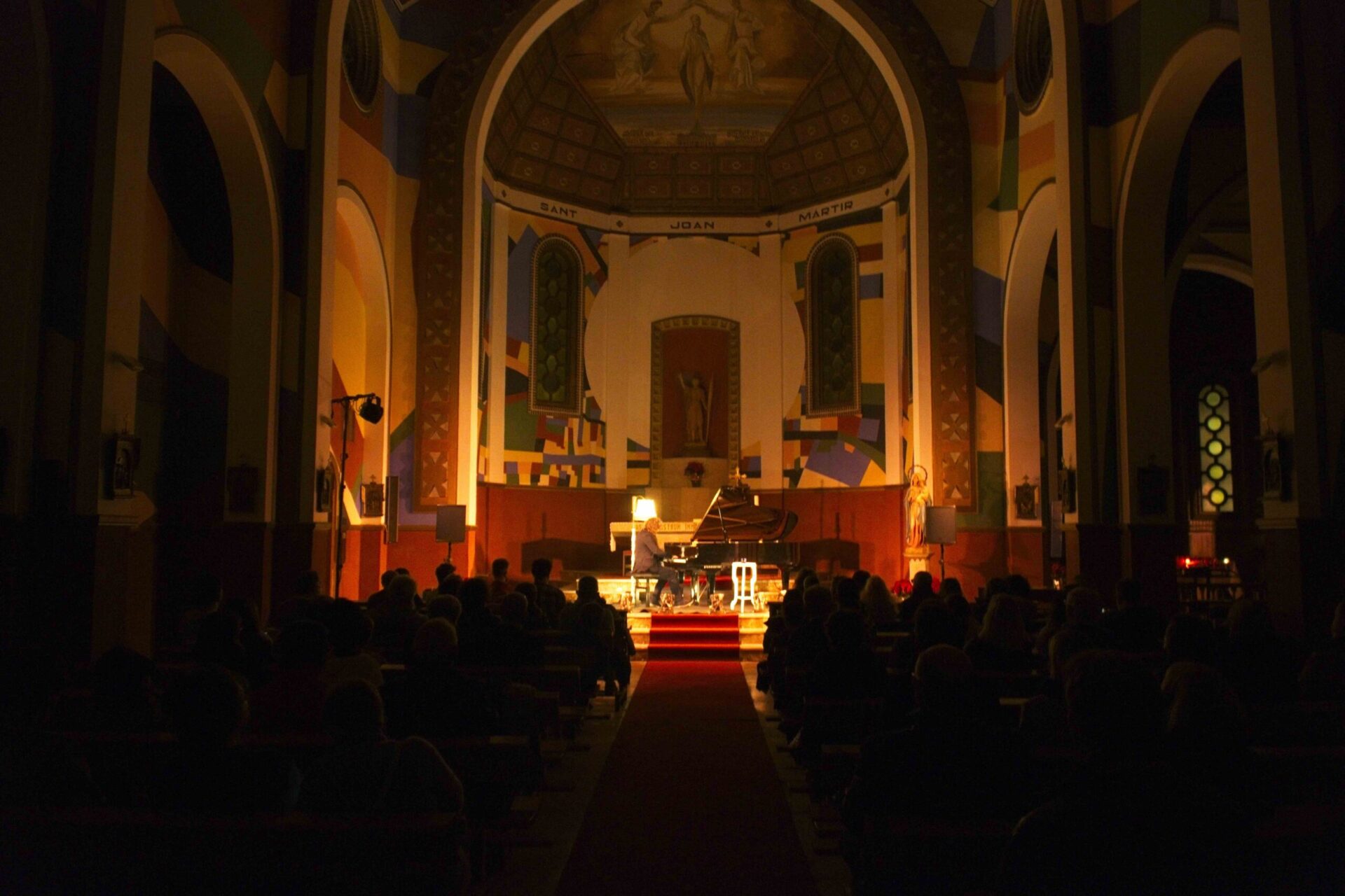 Anrtoni Tolmos en concierto en Penelles