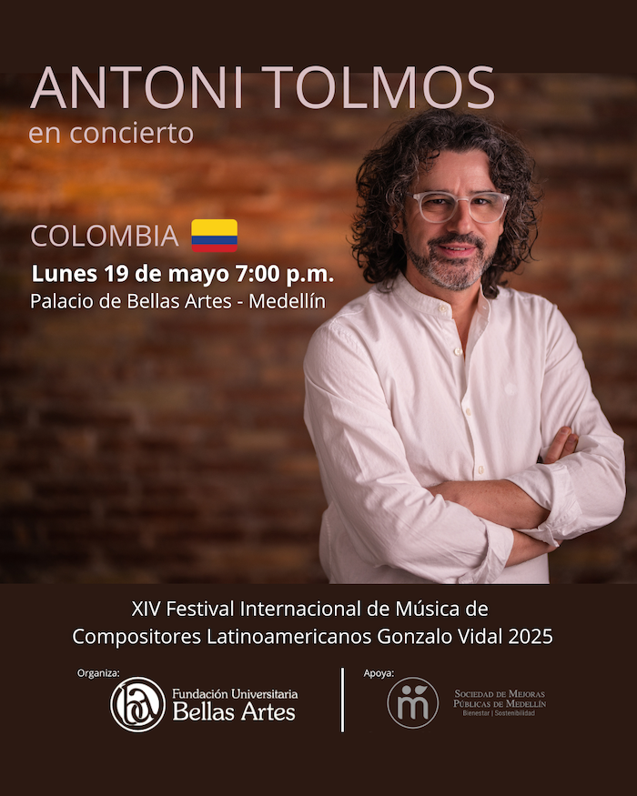 Antoni Tolmos en Colombia