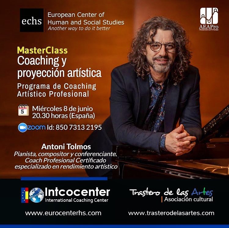 Webinar de Antoni Tolmos en el European Center of Human and Social Studies